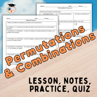 Permutations and Combinations