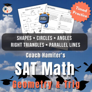 SAT Math Test Prep: Geometry & Trigonometry Review | Timed Practice