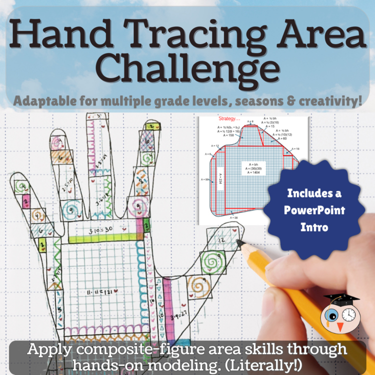 Area of Composite Figures Activity | Hand Tracing Area Project