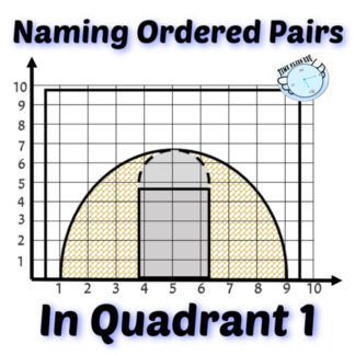 Naming Ordered Pairs - Basketball Themed Math