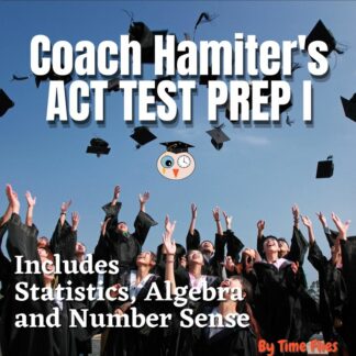 ACT Math Test Prep - Statistics, Probability, Algebra and Number Sense