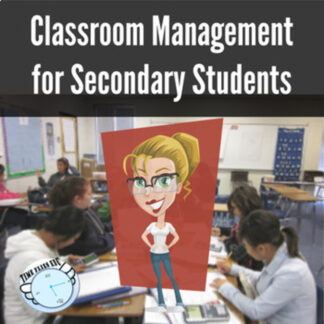 Discipline Plan for Secondary Students