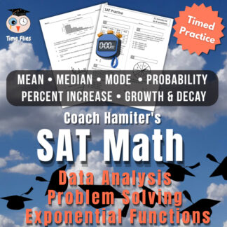 SAT Math Test Prep: Data, Probability & Growth/Decay Practice