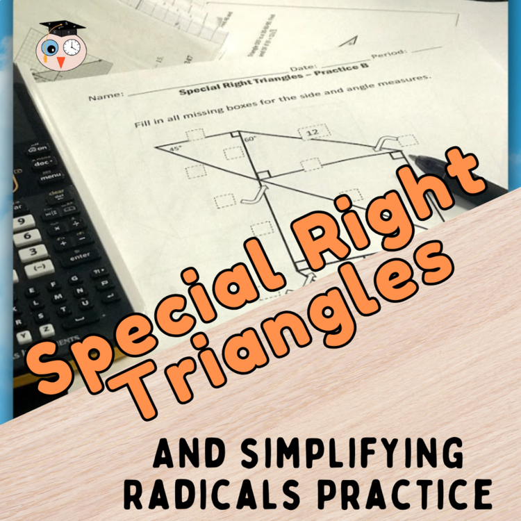 Special Right Triangle Lesson | 30-60-90 and 45-45-90