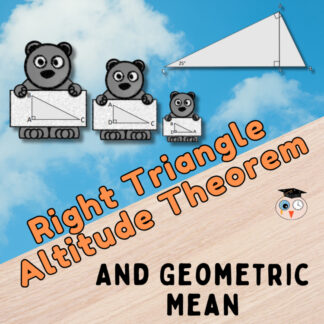 Right Triangle Altitude & Leg Theorems | Geometric Mean Lesson, Practice & Quiz