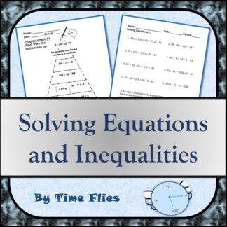 Solving Equations and Inequalities