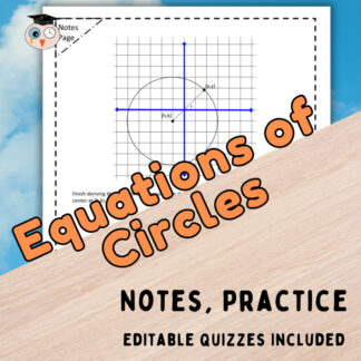Equations of Circles