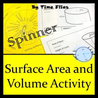 Surface Area and Volume Activity