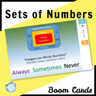Classifying Numbers
