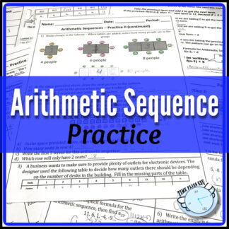 Arithmetic Sequence Activity