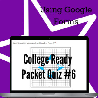 College Ready Spatial Reasoning Google Forms Quiz