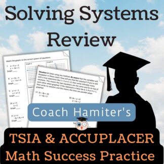 Solving Systems Review