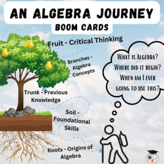All About Algebra Boom Card Activity